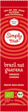 Rohkostriegel, Schoko, Fruits&Nuts, Brazil Nut Guarana