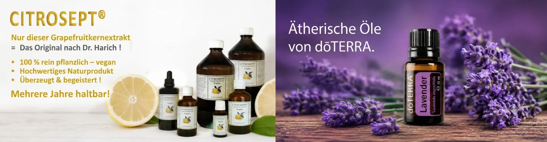 Citrosept®, das Original nach Dr. Harich, doTerra, feinste ätherische Öle