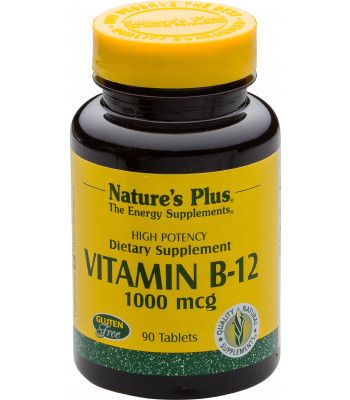 Vitamin B12 Methylcobalamin 1000µg von Natures Plus
