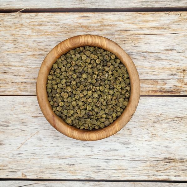 Bio Grner Pfeffer ganz in Premium-Rohkostqualitt