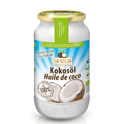 Bio Kokosöl Dr.Goerg 1000ml in Premium-Rohkostqualität