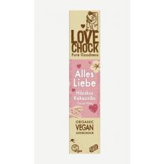Lovechock Schokolade Bars bio in Premium-Rohkostqualität