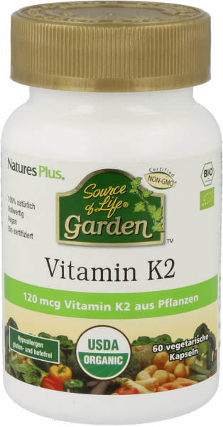 Veganes Vitamin K2 aus Pflanzen von Natures Plus