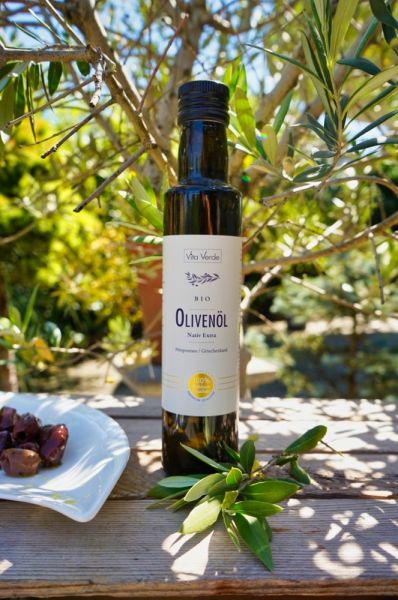 Bio Olivenöl Peloponnes von Vita Verde in Premium-Rohkostqualität