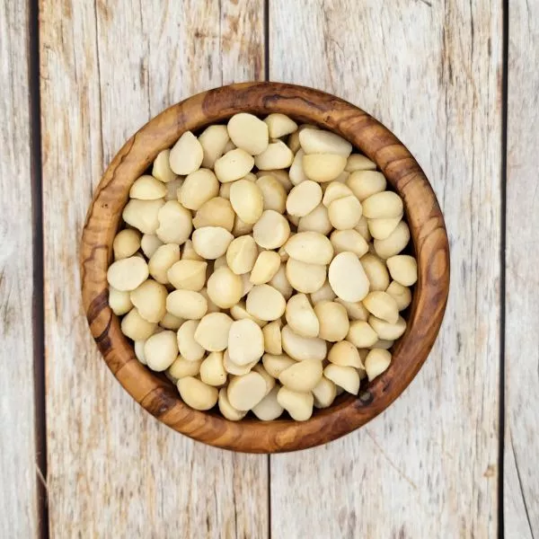 Macadamia Stücke Bio in Premium-Rohkostqualität