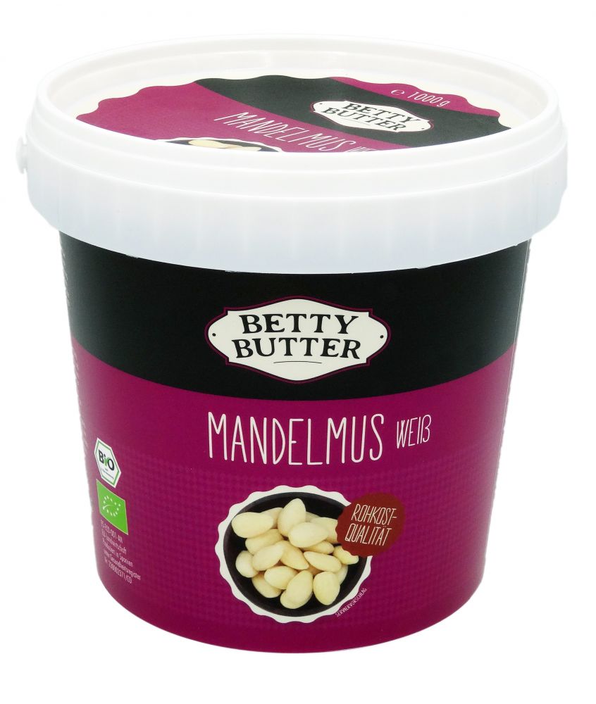 Bio Mandelmus (Püree) Betty Butter weiß in Rohkost