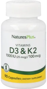 Vitamin D3 1000 IE + Vit. K2 100 mcg, 90 Kapseln
