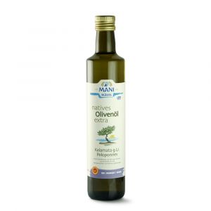 MANI Bio Olivenöl Kalamata g.U. Peloponnes, Premium-Rohkostqualität