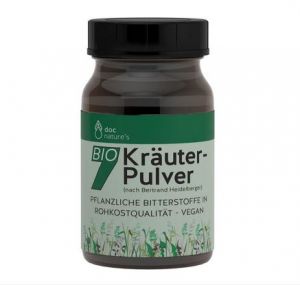 7 Kräuter Pulver, bio in Rohkostqualität