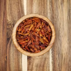 Bio Chilischote ganz, Cayennepfeffer in Rohkostqualtiät